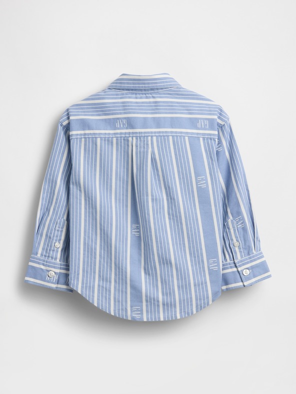 GAP Otroška oversized srajca z logotipom Oxford Big Shirt GAP