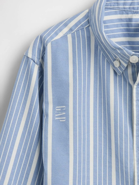 GAP Otroška oversized srajca z logotipom Oxford Big Shirt GAP