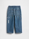 GAP Otroške cargo jeans hlače Baggy GAP
