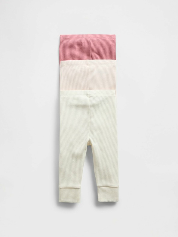 GAP Otroške rebraste hlače, 3 kosi GAP