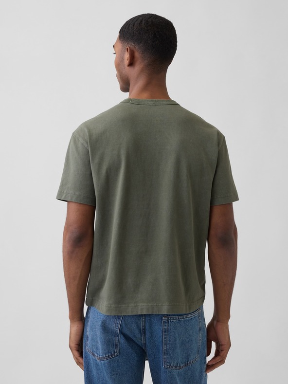 GAP Crop majica Heavyweight Uniseks GAP