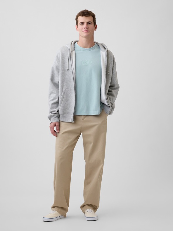 GAP Crop majica z logotipom 1969 Heavyweight GAP