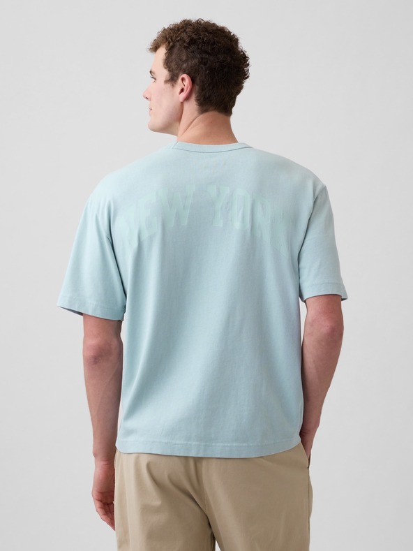 GAP Crop majica z logotipom 1969 Heavyweight GAP