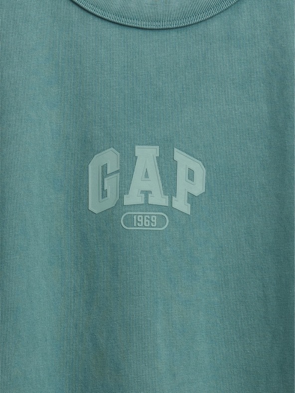 GAP Crop majica z logotipom 1969 Heavyweight GAP