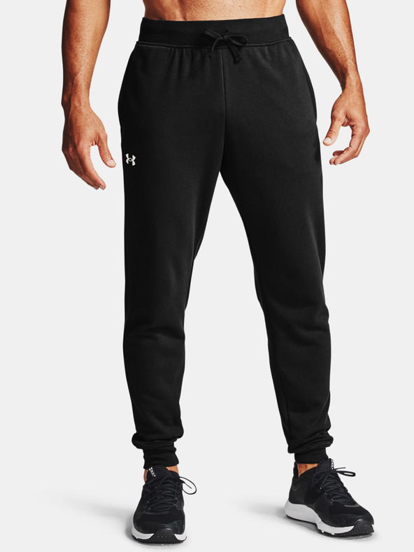 Under Armour Moške spodnji del trenirke Under Armour Rival Cotton Jogger