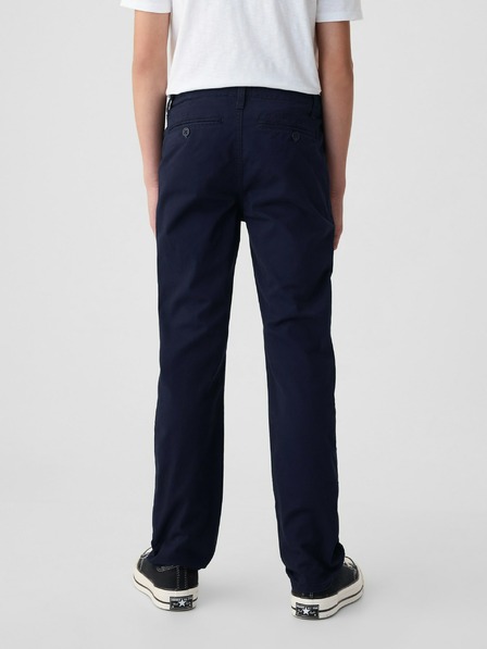 GAP Otroške khaki hlače straight stretch GAP