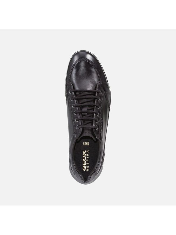 Geox Črna moška poslovna obutev Geox Symbol