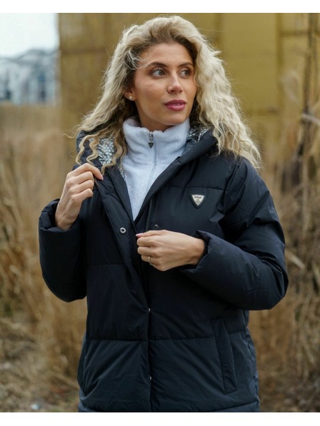 Kilpi Ženska topla plašč Kilpi MAIRA-W Črna