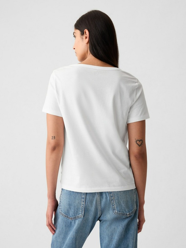 GAP Bombažna vintage majica GAP