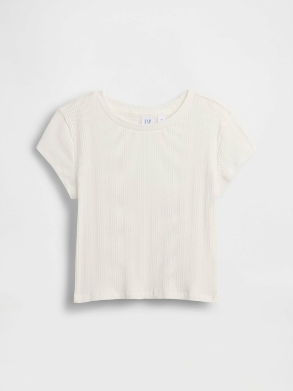 GAP Otroška majica z rebri GAP