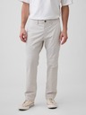 GAP Khaki hlače straight GapFlex GAP