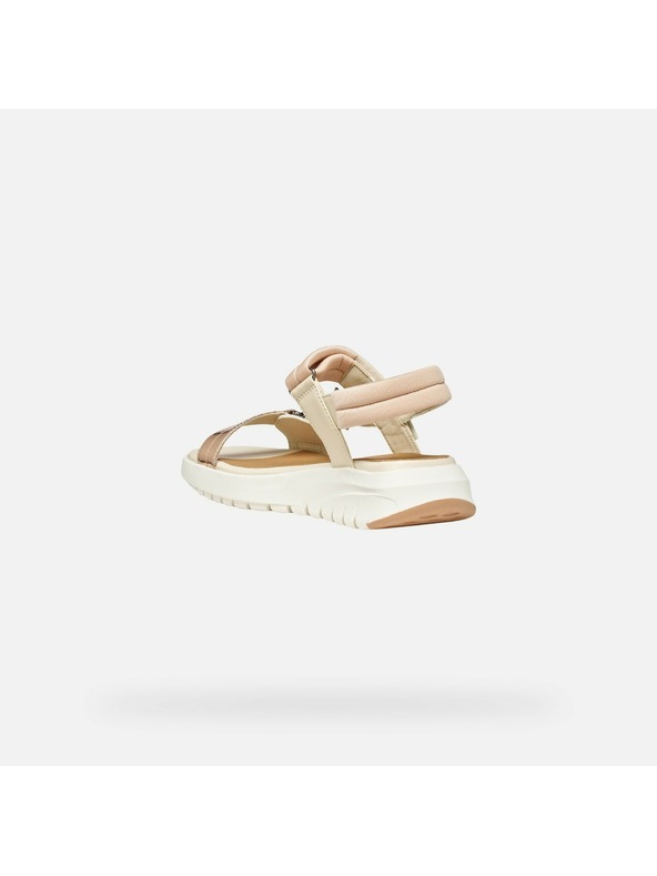 Geox Bežasti ženski sandali Geox Flextride S