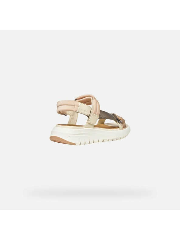 Geox Bežasti ženski sandali Geox Flextride S