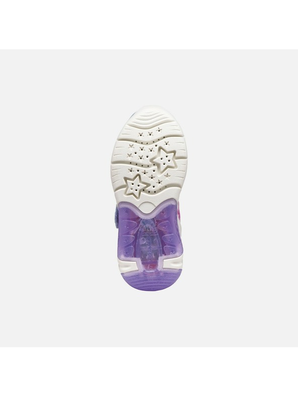 Geox Modri dekliški svetleči teniski Geox Fadinlight