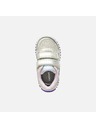 Geox Srebrni dekliški svetleči teniski Geox Lightyloo