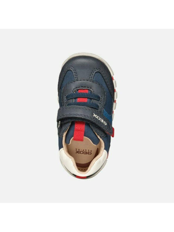 Geox Modri dečki barefoot čevlji za prve korake Geox Iupidoo