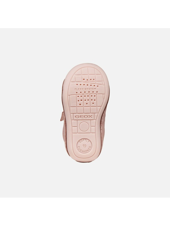 Geox Staro rožnati deklinski barefoot čevlji za prve korake Geox Tutim