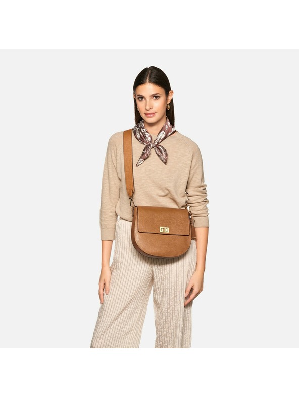 Geox Svetlo rjava ženska torbica Geox Flavie