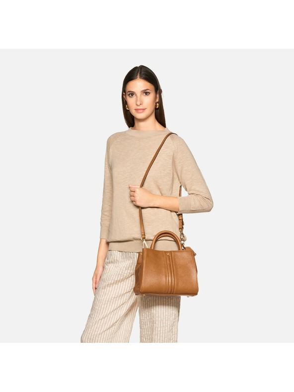 Geox Rjava ženska torbica Geox Dhyalma