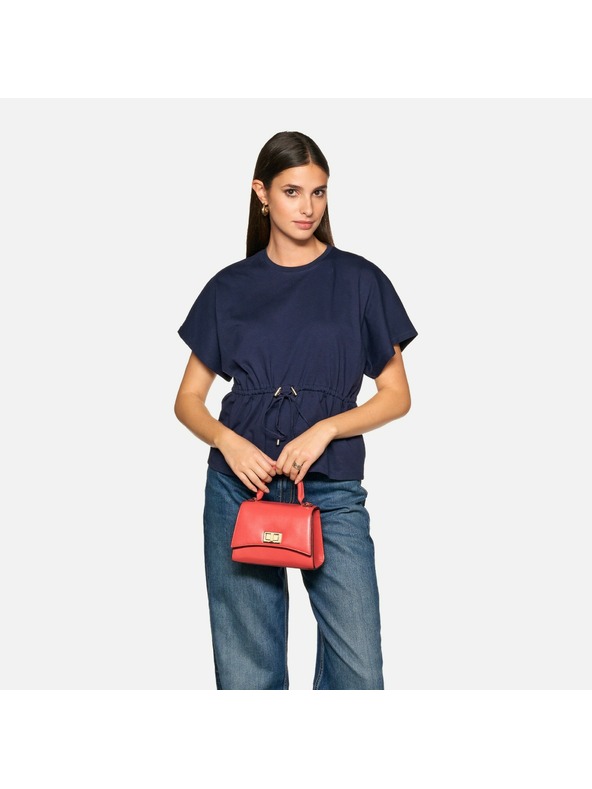 Geox Rdeča ženska torbica Geox Ciclaminia