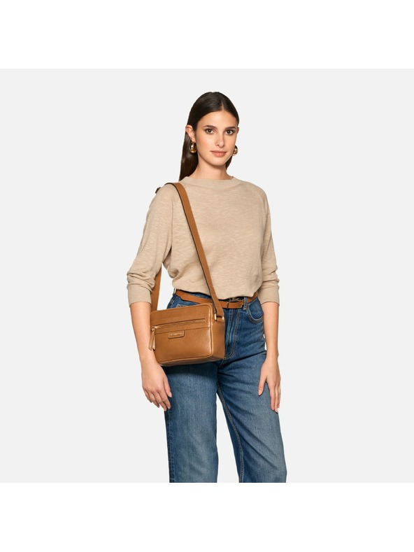 Geox Svetlo rjava ženska torbica Geox Blandine