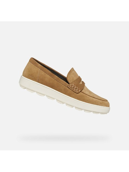 Geox Rjavi moški mokasini Geox Spherica Ecub-1