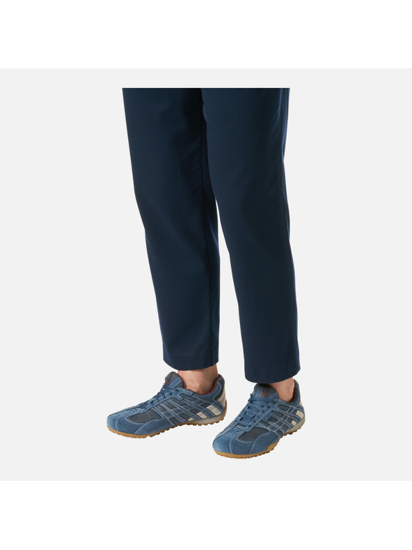 Geox Modri moški čevlji Geox Snake Original