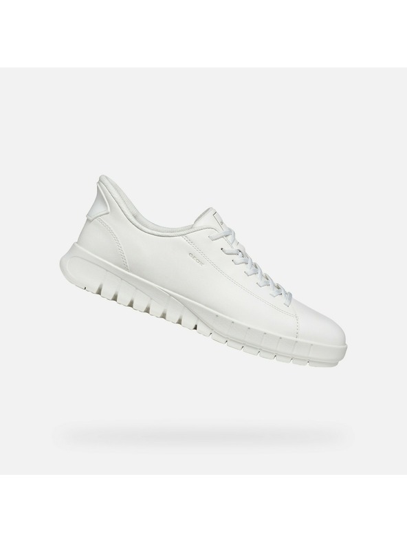 Geox Beli moški čevlji Geox Flextride Plus Fast in