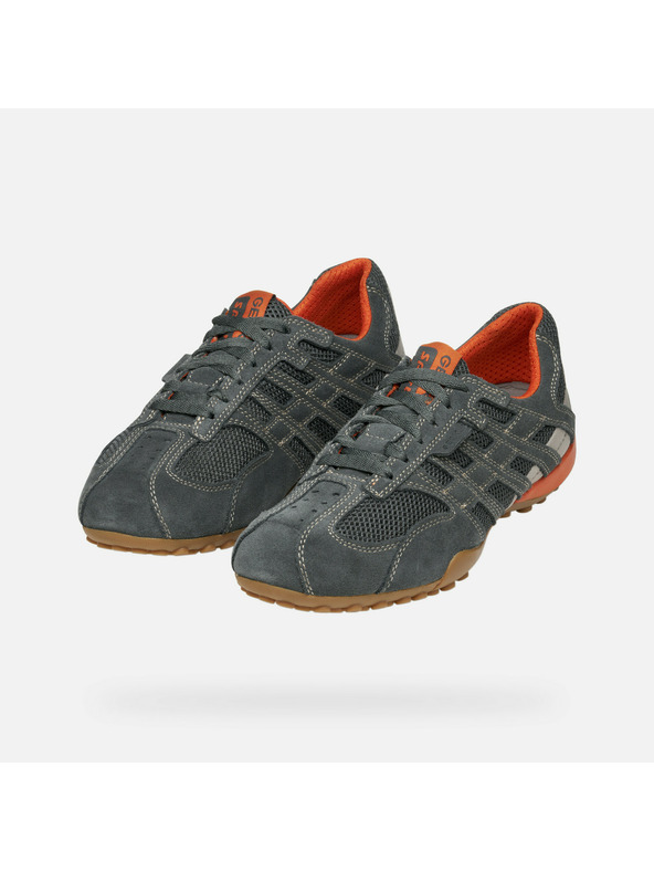 Geox Sivi moški čevlji Geox Snake Original