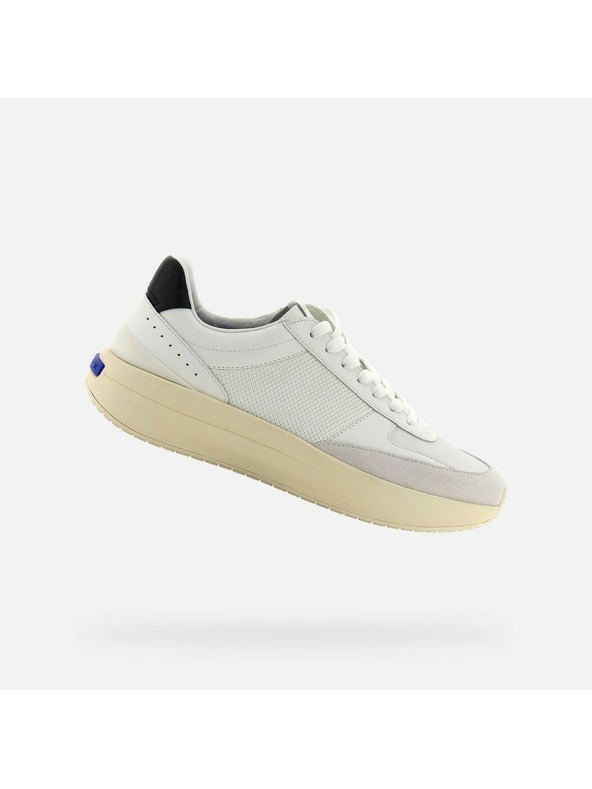 Geox Beli moški čevlji Geox Gxrn-01