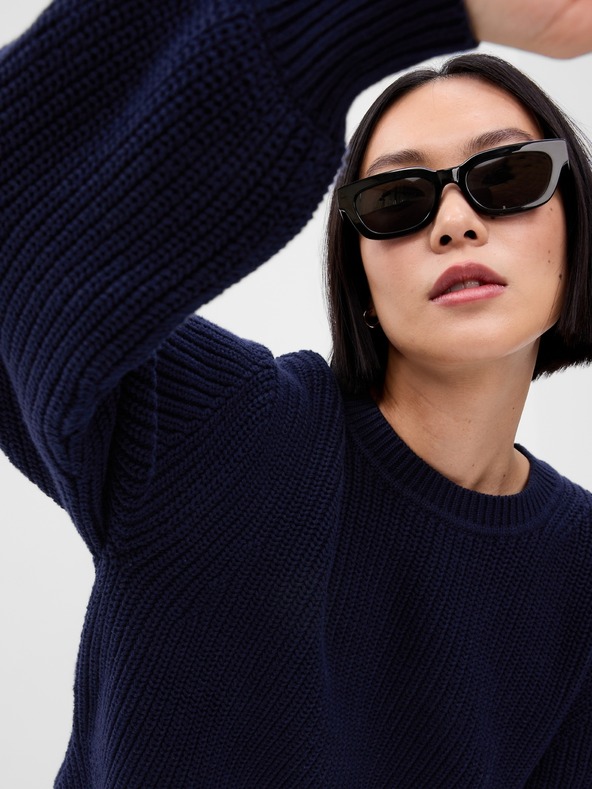 GAP Pleteni crop pulover GAP