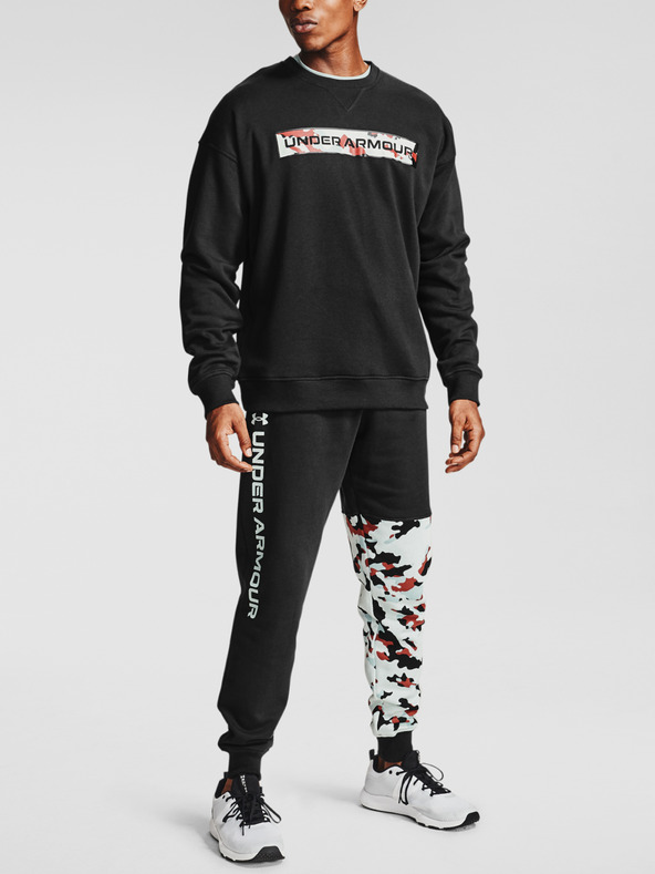 Under Armour Moški pulover Under Armour Rival Fleece Camo WM Crew