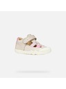 Geox Rožnate dekliške barefoot superge Geox Steppieup