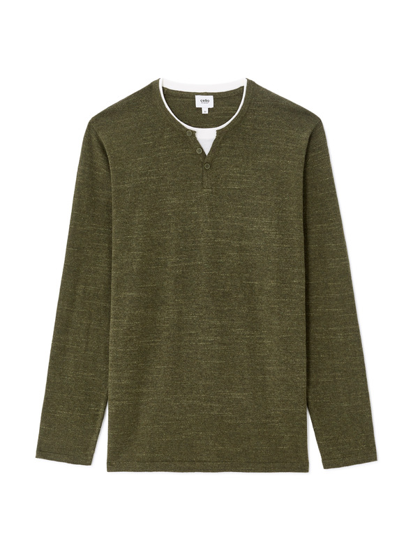 Celio Pulover Gelano henley