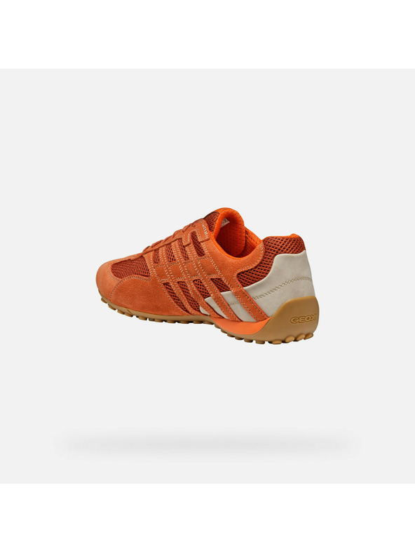 Geox Oranžne moške superge Geox Snake Original