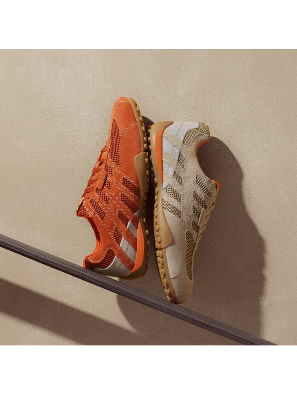 Geox Oranžne moške superge Geox Snake Original