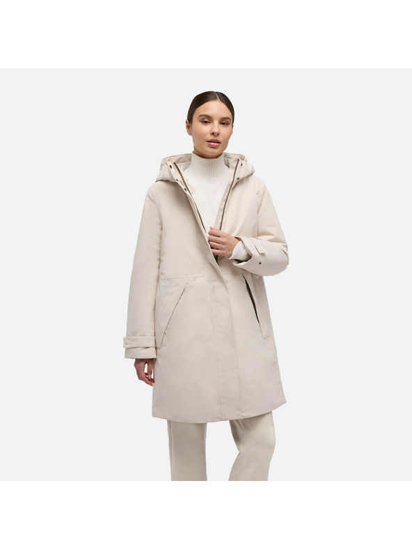 Geox Svetlo rožnata ženska parka Geox Hoara