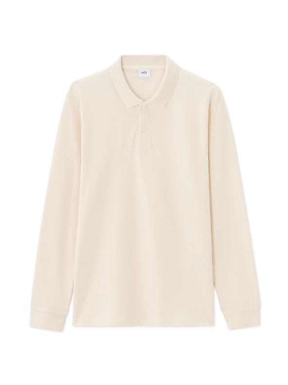 Celio Polo majica Meoneml z dolgimi rokavi