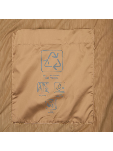 Geox Svetlo rjava ženska perjena jakna Geox Zosma