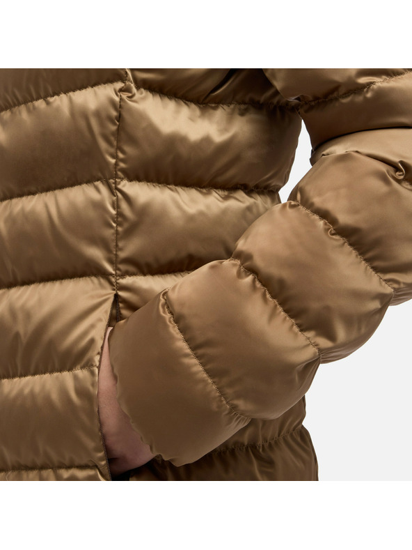 Geox Svetlo rjava ženska perjena jakna Geox Zosma