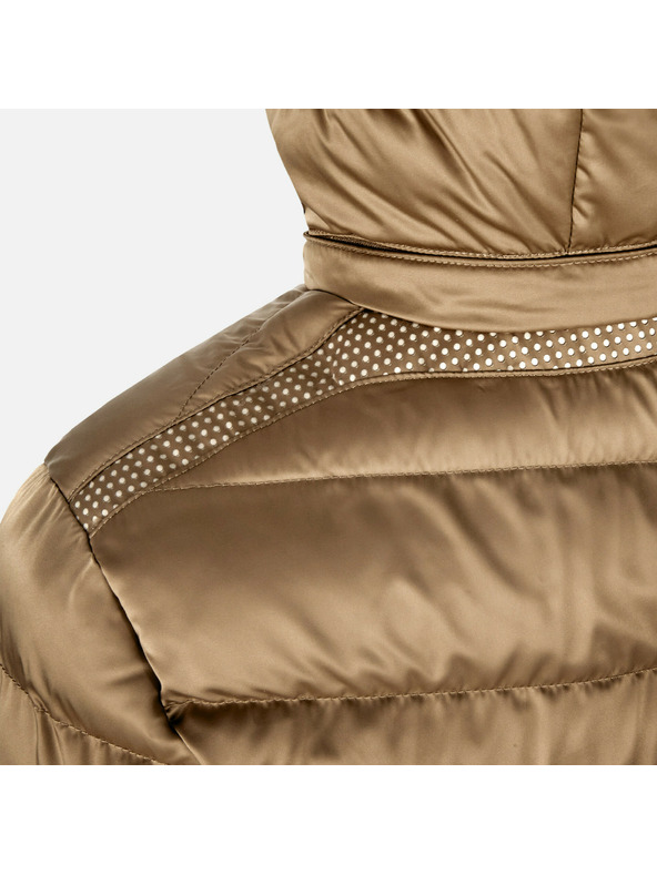 Geox Svetlo rjava ženska perjena jakna Geox Zosma