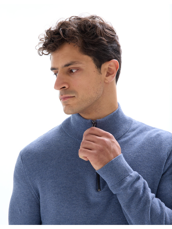 Celio Pulover Celim z zadrgo na ovratniku