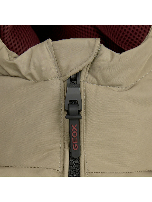 Geox Bež moška perjena jakna Geox Snake