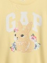 GAP Otroška prevelika jopa z logotipom GAP