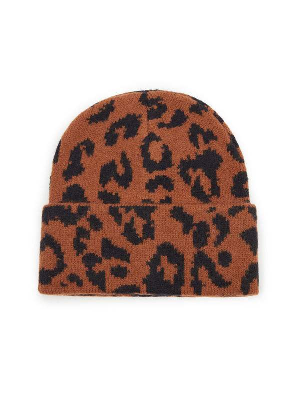 Orsay Rjava ženska kapa z vzorcem ORSAY