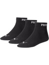 Puma Puma črne gležnjarne QUARTER nogavice (3 pari)