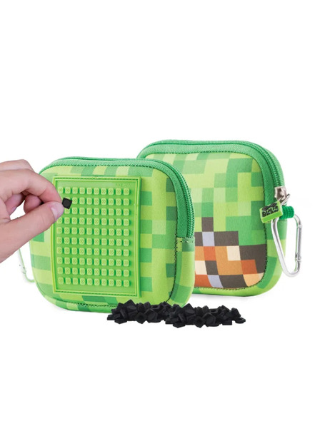 PIXIE CREW PIXIE CREW pikselasto etui zeleno-rjavo