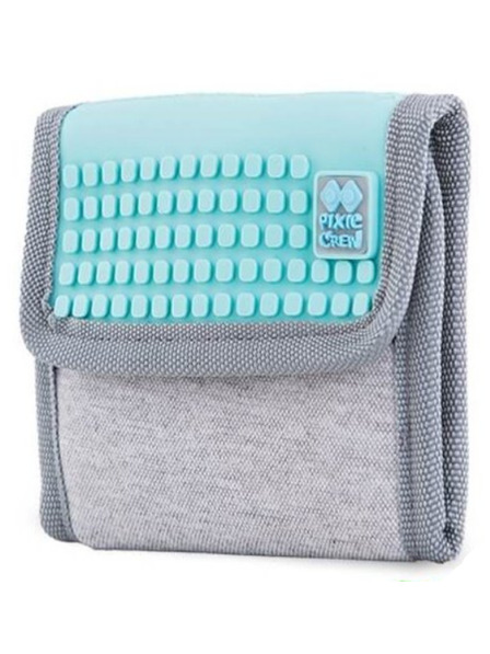 PIXIE CREW PIXIE CREW kreativna denarnica siva/turkizna