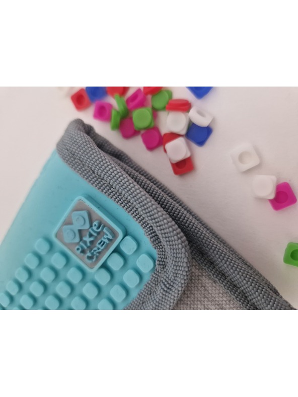 PIXIE CREW PIXIE CREW kreativna denarnica siva/turkizna