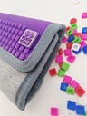 PIXIE CREW PIXIE CREW kreativna denarnica siva/vijolična